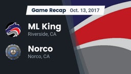 Recap: ML King  vs. Norco  2017