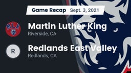 Recap: Martin Luther King  vs. Redlands East Valley  2021