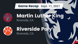 Recap: Martin Luther King  vs. Riverside Poly  2021