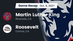 Recap: Martin Luther King  vs. Roosevelt  2021