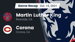 Recap: Martin Luther King  vs. Corona  2021