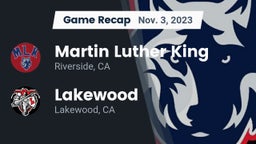 Recap: Martin Luther King  vs. Lakewood  2023