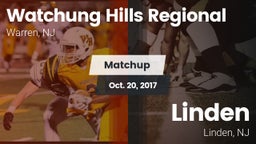 Matchup: Watchung Hills vs. Linden  2017