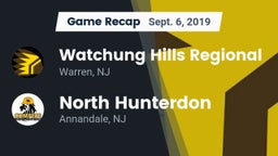Recap: Watchung Hills Regional  vs. North Hunterdon  2019