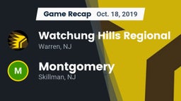 Recap: Watchung Hills Regional  vs. Montgomery  2019
