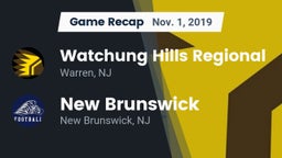 Recap: Watchung Hills Regional  vs. New Brunswick  2019