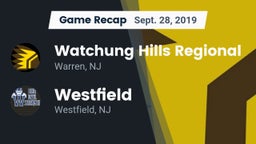 Recap: Watchung Hills Regional  vs. Westfield  2019