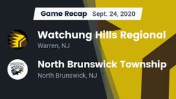 Recap: Watchung Hills Regional  vs. North Brunswick Township  2020