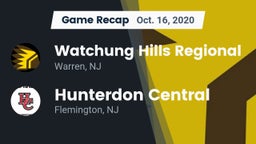 Recap: Watchung Hills Regional  vs. Hunterdon Central  2020