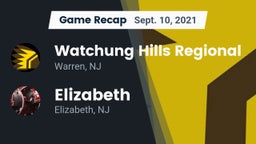 Recap: Watchung Hills Regional  vs. Elizabeth  2021