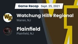 Recap: Watchung Hills Regional  vs. Plainfield  2021