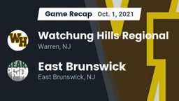 Recap: Watchung Hills Regional  vs. East Brunswick  2021