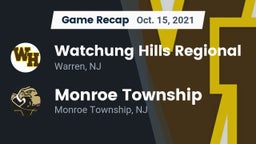 Recap: Watchung Hills Regional  vs. Monroe Township  2021