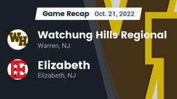 Recap: Watchung Hills Regional  vs. Elizabeth  2022