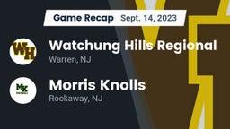 Recap: Watchung Hills Regional  vs. Morris Knolls  2023