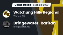 Recap: Watchung Hills Regional  vs. Bridgewater-Raritan  2023