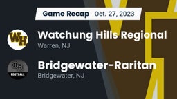 Recap: Watchung Hills Regional  vs. Bridgewater-Raritan  2023