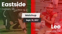 Matchup: Eastside  vs. Lee  2017