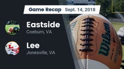 Recap: Eastside  vs. Lee  2018