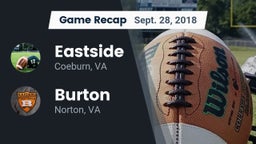 Recap: Eastside  vs. Burton  2018