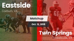 Matchup: Eastside  vs. Twin Springs  2018