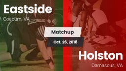 Matchup: Eastside  vs. Holston  2018