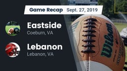 Recap: Eastside  vs. Lebanon  2019
