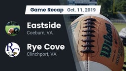 Recap: Eastside  vs. Rye Cove  2019