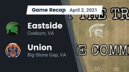 Recap: Eastside  vs. Union  2021