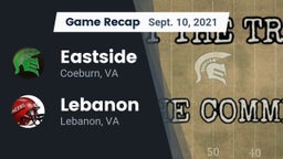 Recap: Eastside  vs. Lebanon  2021