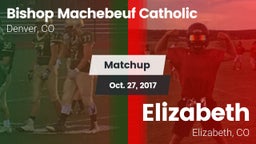 Matchup: Bishop Machebeuf vs. Elizabeth  2017