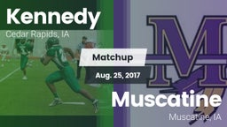 Matchup: Kennedy  vs. Muscatine  2017