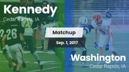 Matchup: Kennedy  vs. Washington  2017