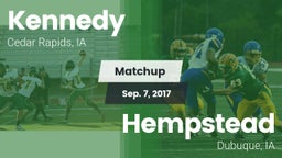 Matchup: Kennedy  vs. Hempstead  2017
