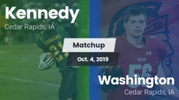 Matchup: Kennedy  vs. Washington  2019