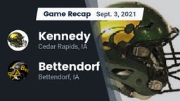 Recap: Kennedy  vs. Bettendorf  2021
