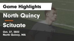 North Quincy  vs Scituate  Game Highlights - Oct. 27, 2022