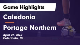Caledonia  vs Portage Northern  Game Highlights - April 22, 2023