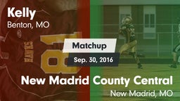 Matchup: Kelly  vs. New Madrid County Central  2016