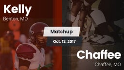 Matchup: Kelly  vs. Chaffee  2017