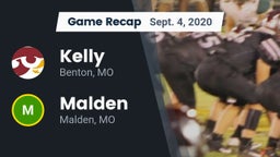 Recap: Kelly  vs. Malden  2020