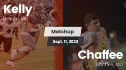 Matchup: Kelly  vs. Chaffee  2020