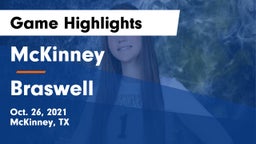 McKinney  vs Braswell  Game Highlights - Oct. 26, 2021