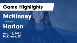 McKinney  vs Harlan  Game Highlights - Aug. 11, 2022