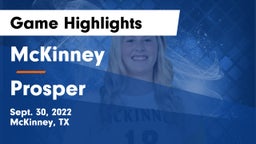 McKinney  vs Prosper  Game Highlights - Sept. 30, 2022