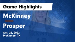 McKinney  vs Prosper  Game Highlights - Oct. 25, 2022