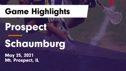 Prospect  vs Schaumburg  Game Highlights - May 25, 2021