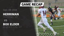 Recap: Herriman  vs. Box Elder  2016