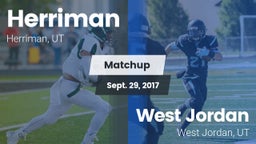 Matchup: Herriman vs. West Jordan  2017