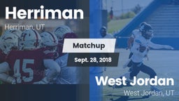 Matchup: Herriman vs. West Jordan  2018
